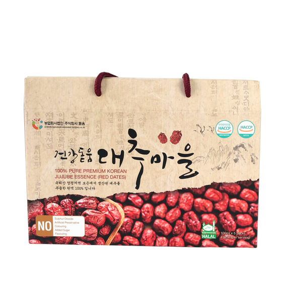 Dodum Korean Jujube Essence (100Ml X 5 Packs)