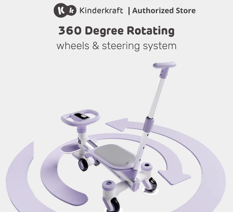 Kinderkraft N2 Baby Swing Car