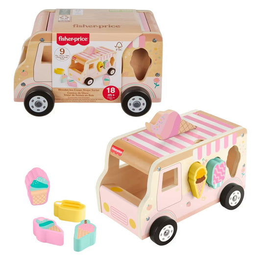 Fisher Price Wood Icecream Shape Sorter