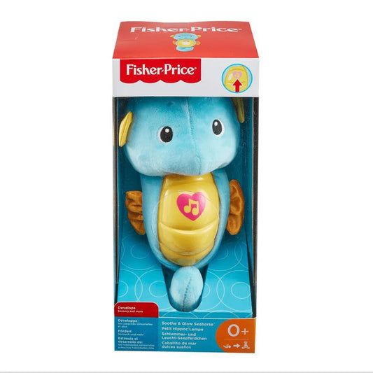 Fisher Price Infant Soothen Glow Seahorse Wb - Blue
