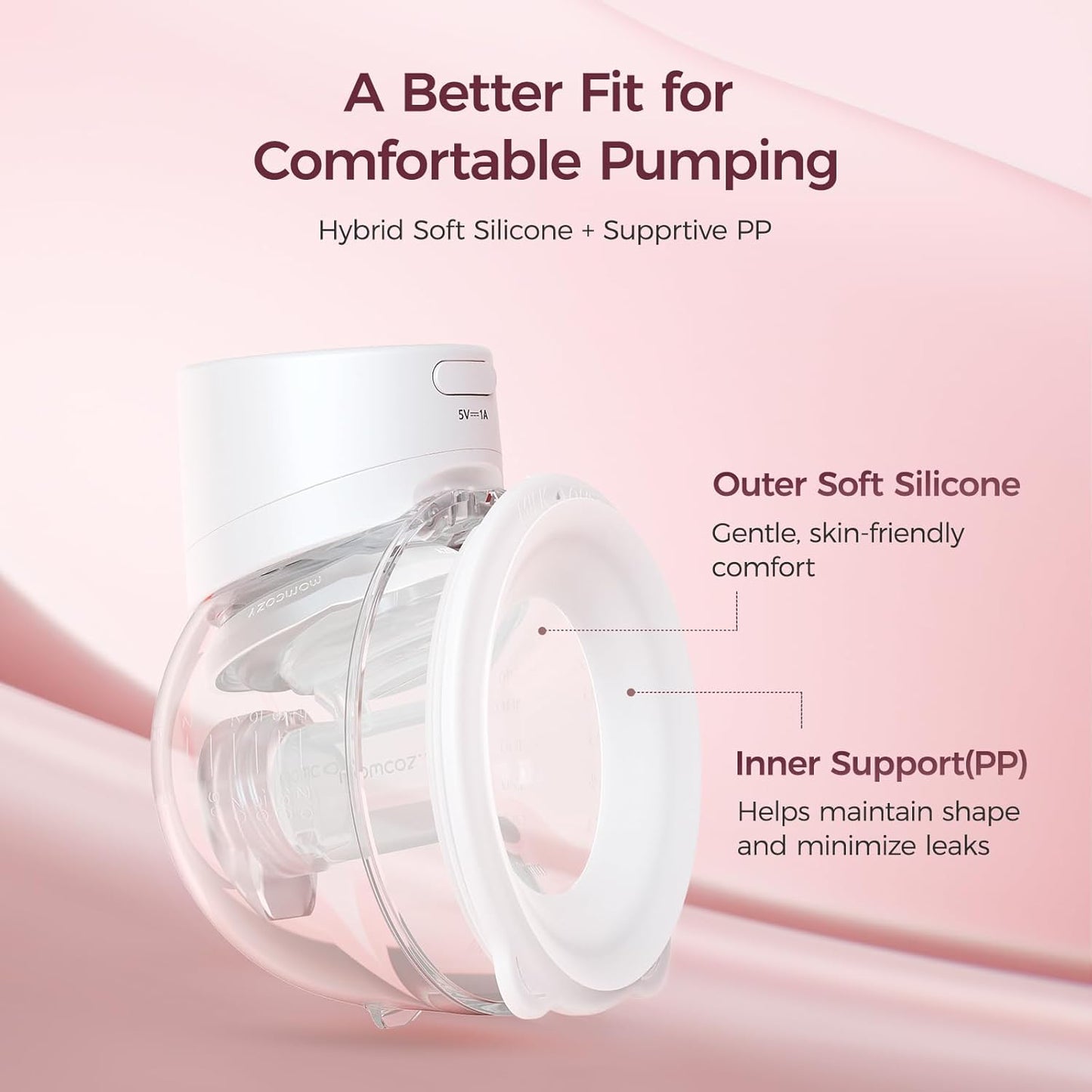 Momcozy S12 Pro Quick Portable Double Wearable Pump