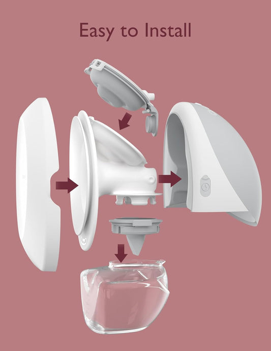 Momcozy Milk Collection Container Set for M9 - 24mm