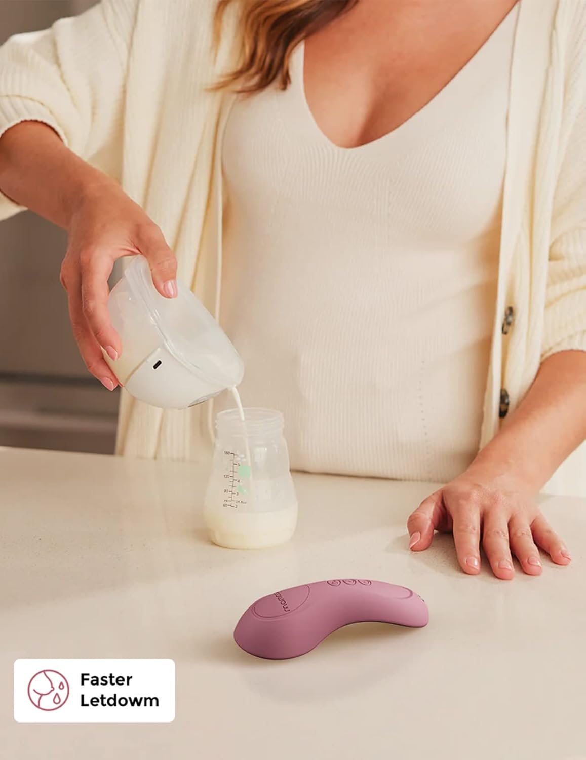 Momcozy 3-in-1 Kneading Lactation Massager with Heat