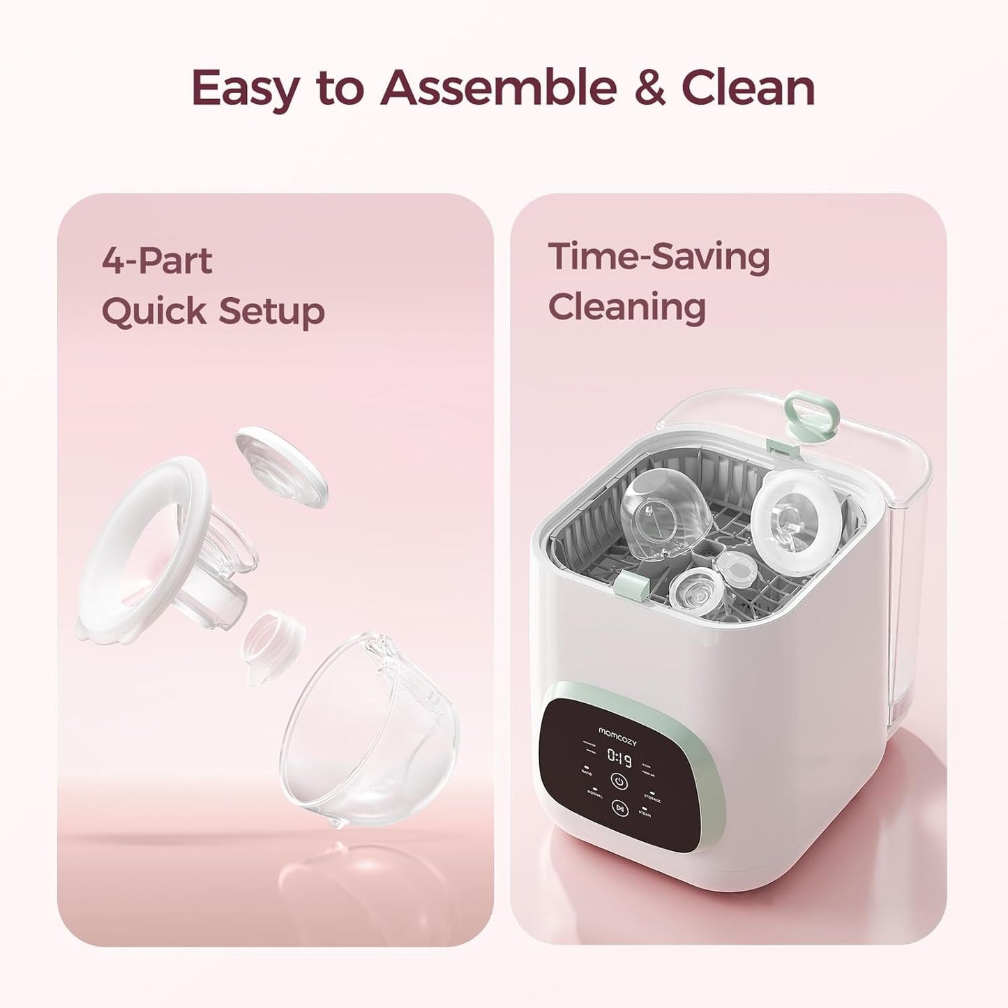 Momcozy S12 Pro Quick Portable Double Wearable Pump