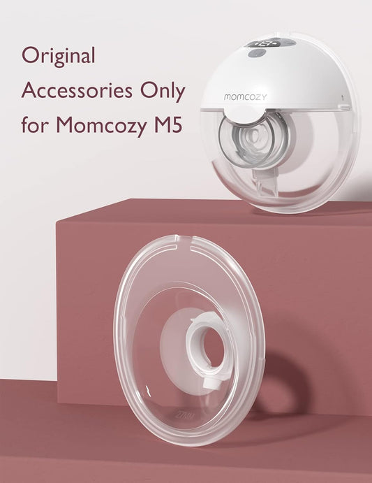 Momcozy Double-Sealed Flange for Momcozy M5 Breast Pump (24mm/27mm)