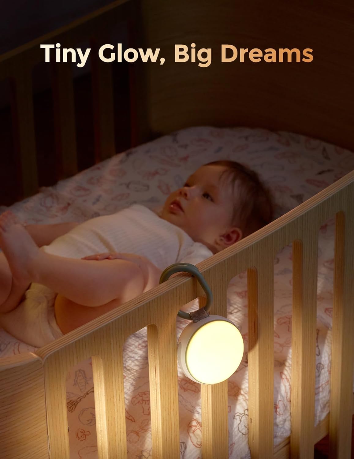 MOMCOZY PORTABLE SOUND MACHINE WITH NIGHT LIGHT