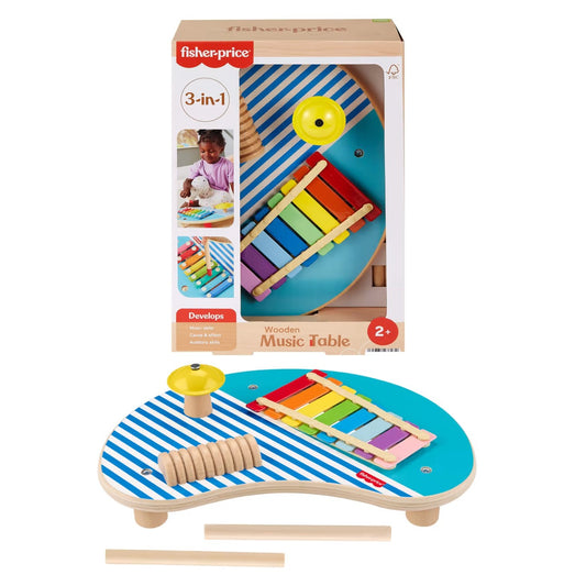 Fisher Price Wood Music Table