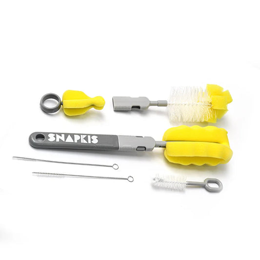 Snapkis 6-Piece Brush Set Grey