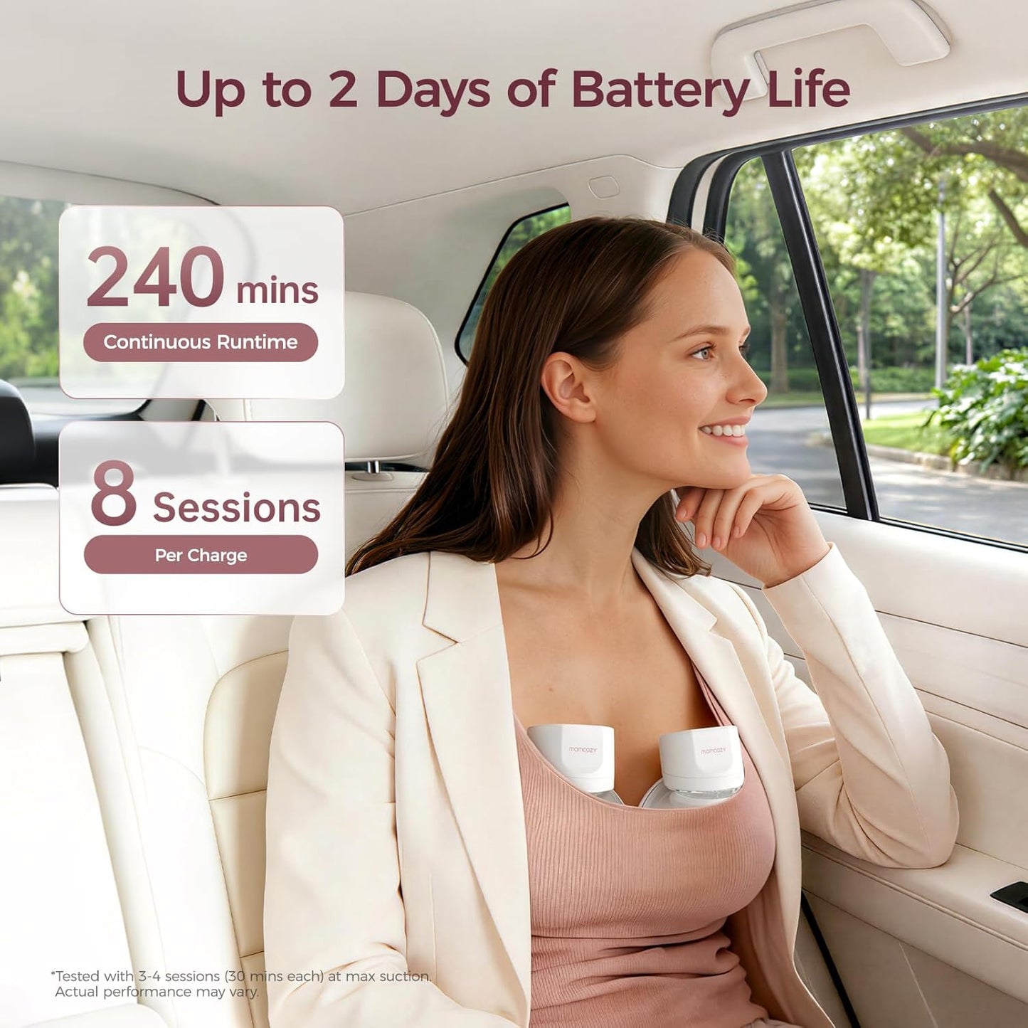 Momcozy S12 Pro Quick Portable Double Wearable Pump