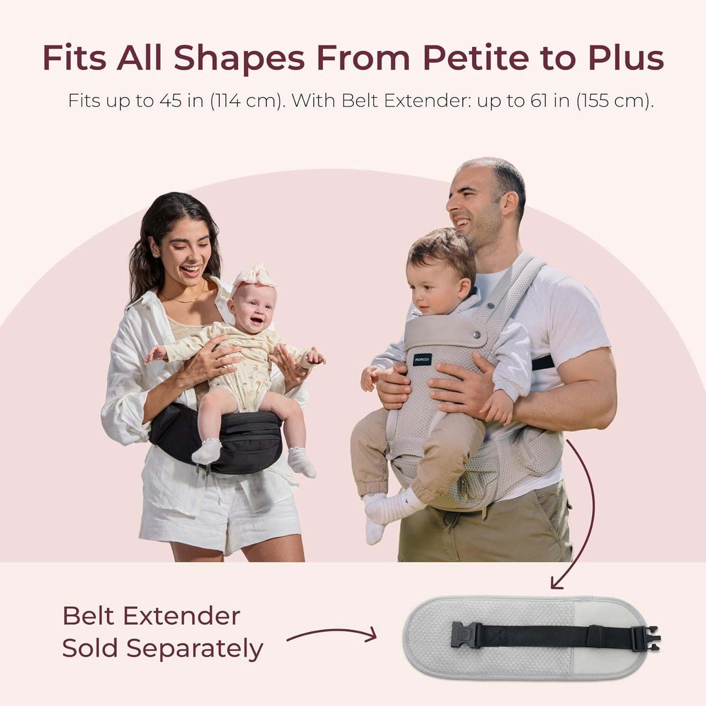 Momcozy Move2fit 2in 1 Seat Baby Carrier