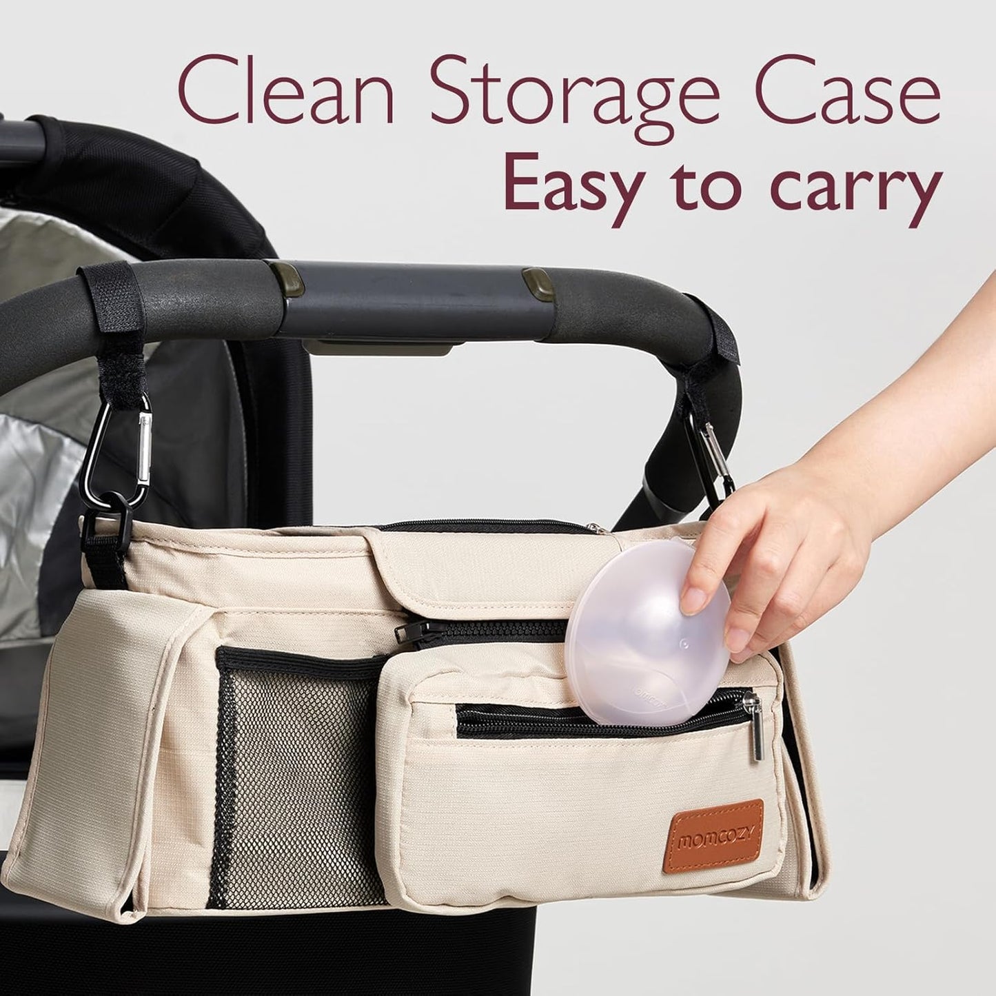 Momcozy Ultra Thin Contact Nipple Shield Include Carry Case