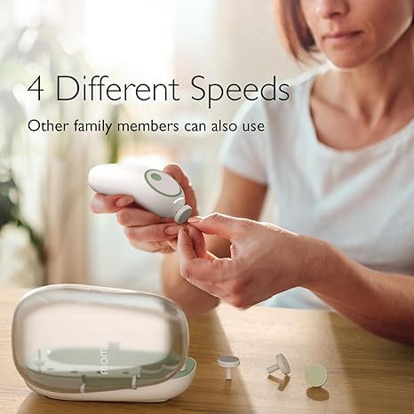 Momcozy Baby Electric Nail File with Night Light