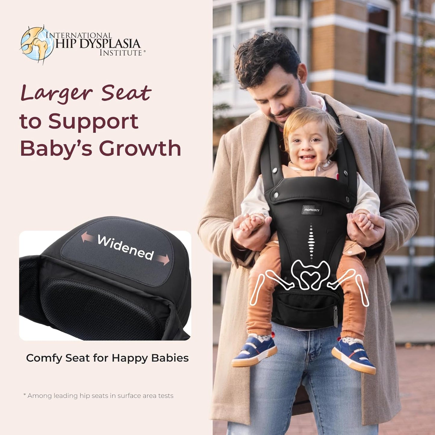 Momcozy Move2fit 2in 1 Seat Baby Carrier