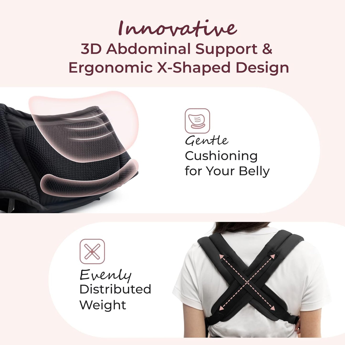 Momcozy Move2fit 2in 1 Seat Baby Carrier