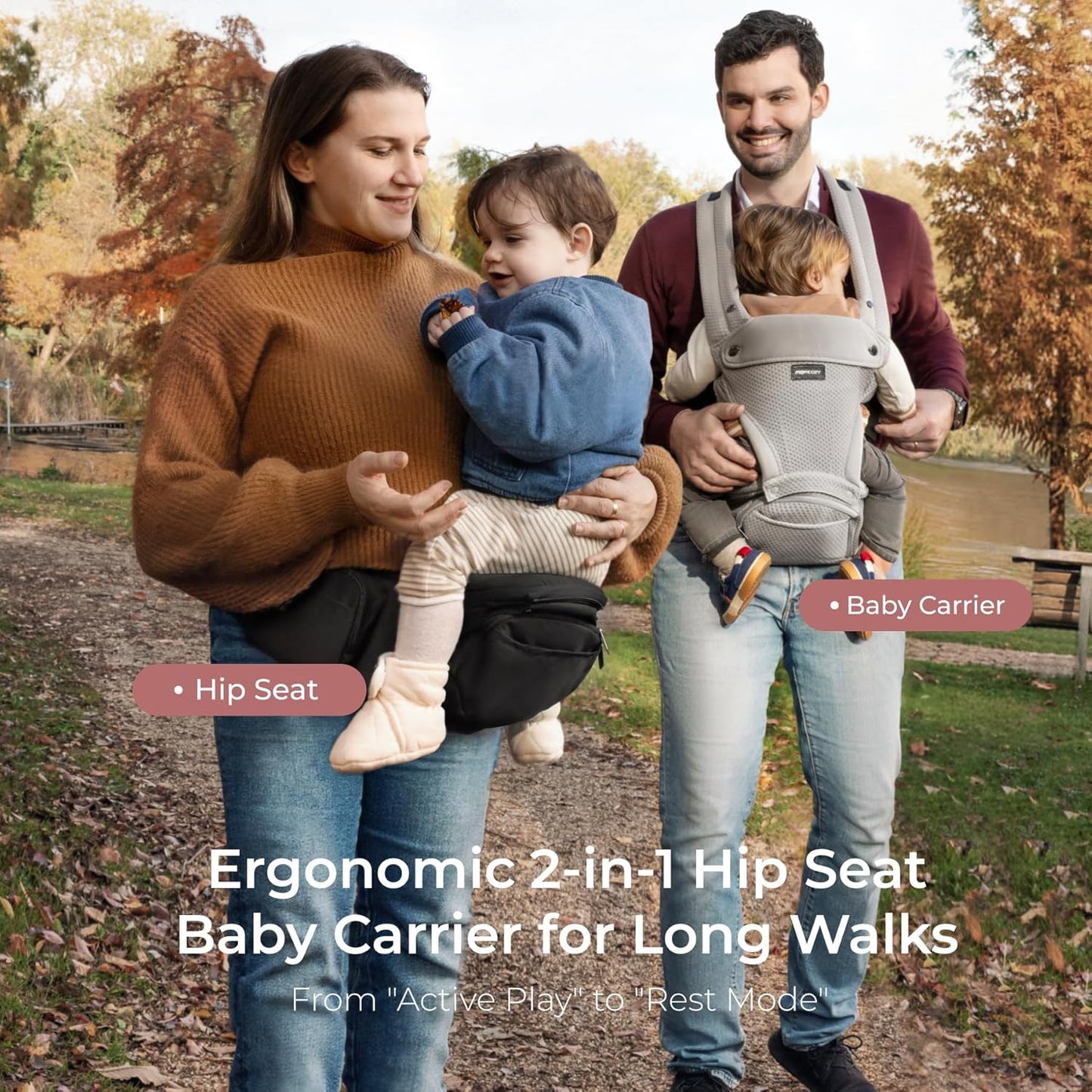 Momcozy Move2fit 2in 1 Seat Baby Carrier