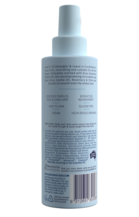 Jack N' Jill Detangler & Leave-in Conditioner - Natural 200mL