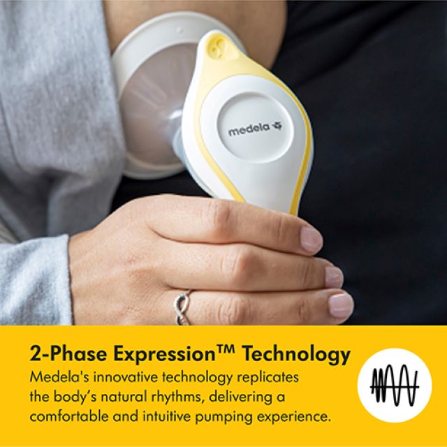 Medela Harmony Flex Single Manual Breast Pump With Personalfit Flex Breast Shield
