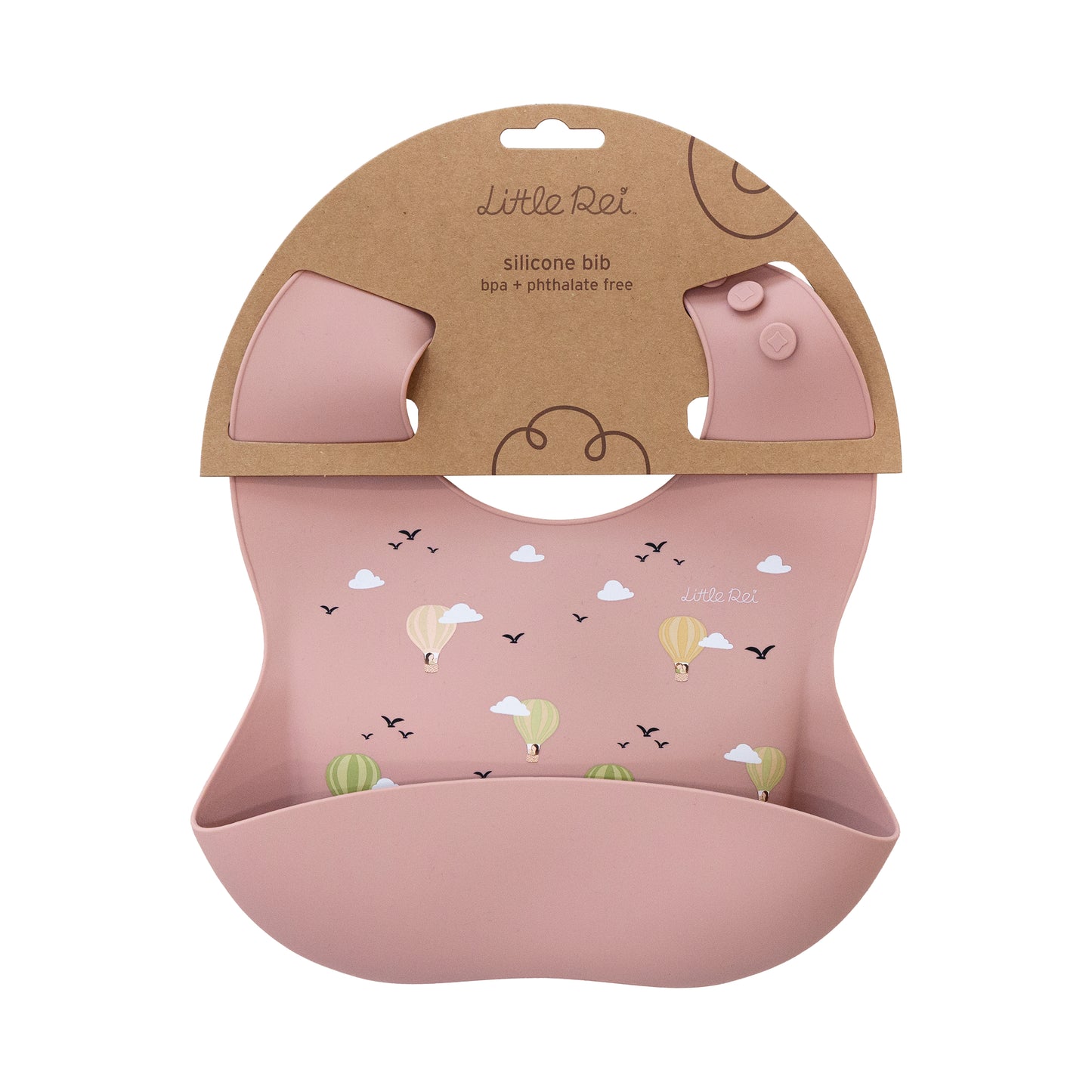 Little Rei Bib - Hot Air Balloons