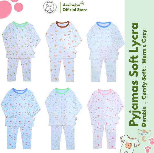 Awibubu Pyjamas Soft Lycra