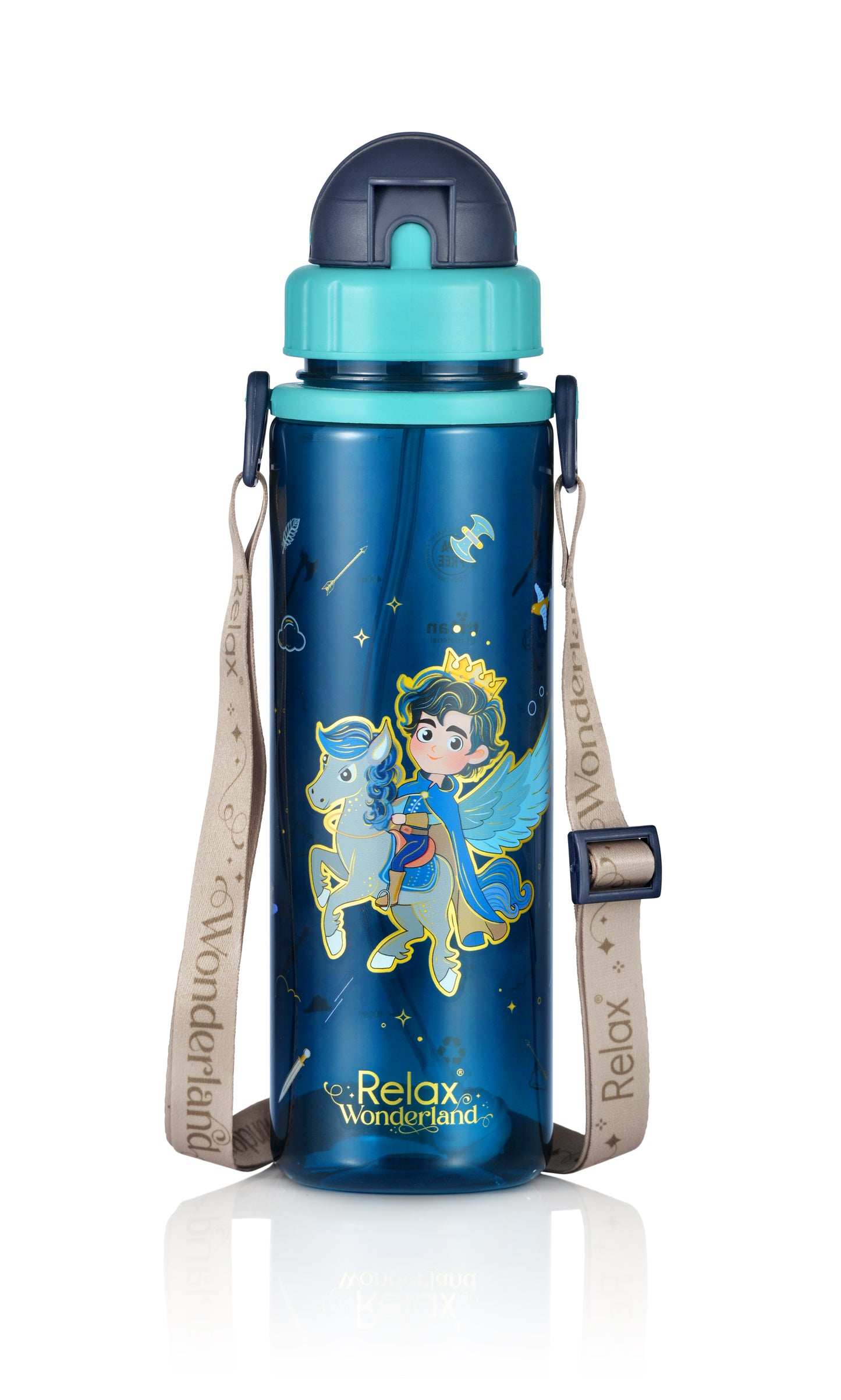 Relax Wonderland Eden Tritan Kids Water Bottle (550Ml)