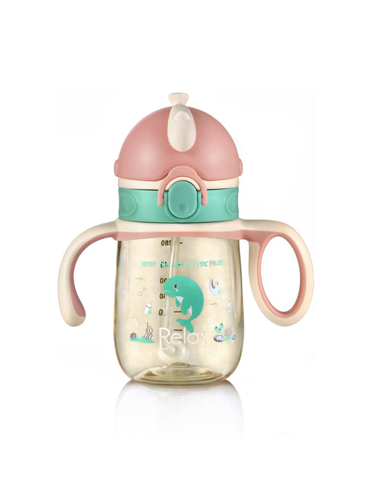 Relax Amore Ppsu Kids Straw Cup - 280Ml
