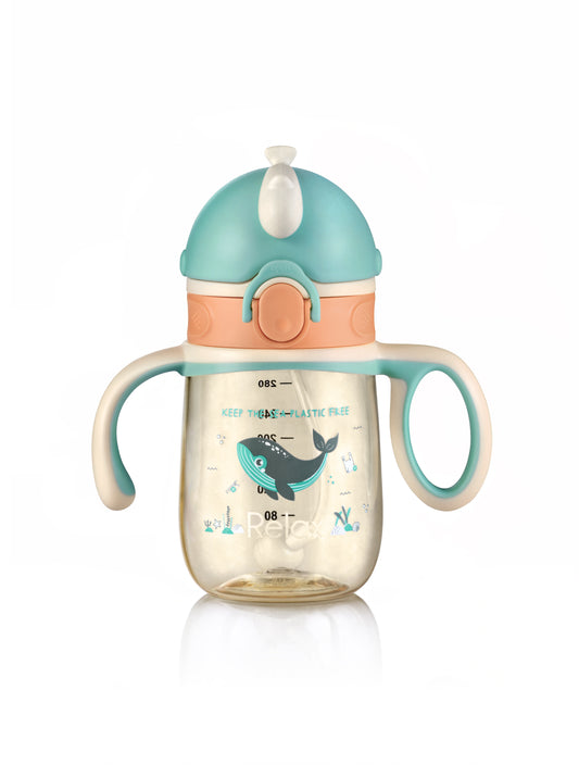 Relax Amore Ppsu Kids Straw Cup - 280Ml