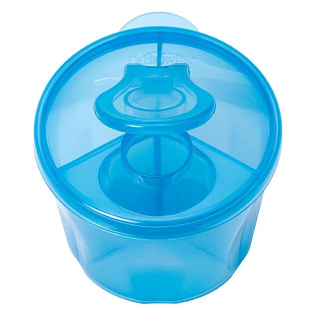 Dr Brown's Baby Feeding Milk Powder Dispenser - Pink/Blue