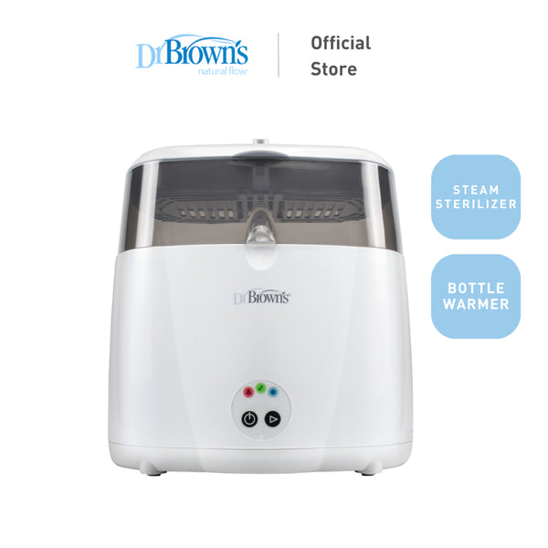 Dr. Brown's Deluxe Electric Baby Feeding Bottle Sterilizer w/Cycle Indicator Type G Plug