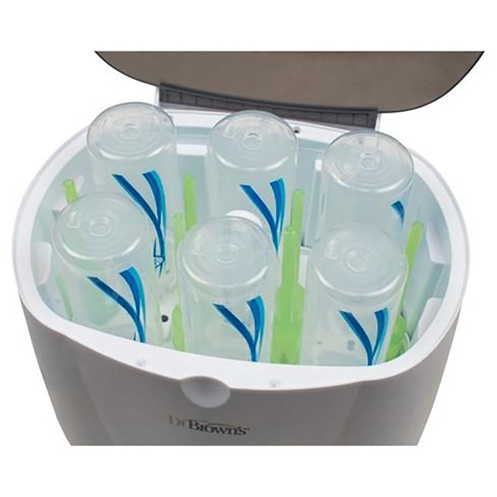 Dr. Brown's Deluxe Electric Baby Feeding Bottle Sterilizer w/Cycle Indicator Type G Plug