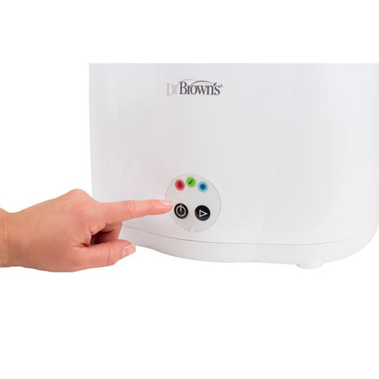 Dr. Brown's Deluxe Electric Baby Feeding Bottle Sterilizer w/Cycle Indicator Type G Plug