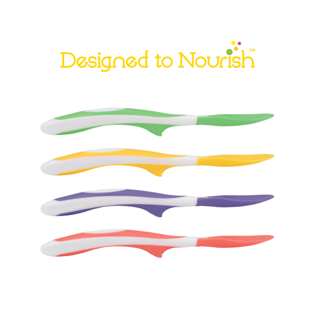 Dr Brown's Soft-Tip Baby Toddler Feeding Spoon - (4-pieces)