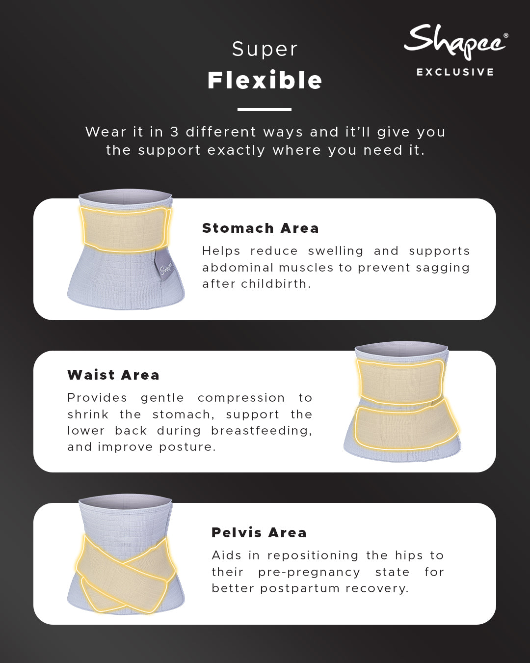 Shapee Exclusive Postpartum Belly Band