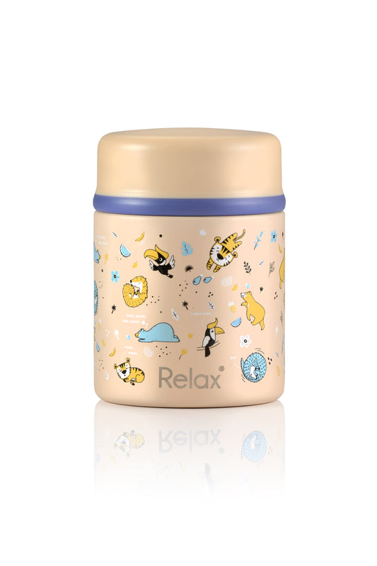 Relax Pochi Stainless Steel Thermal Food Jar - 400Ml