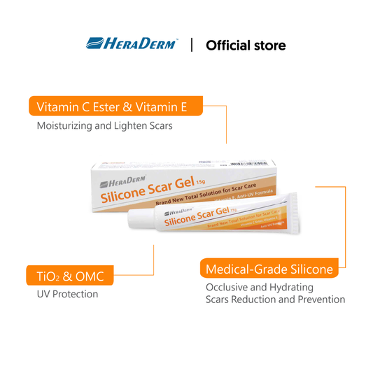Heraderm Silicone Scar Gel - 15g