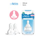 Dr. Brown’s Options+ Narrow Neck Bottle Silicone Nipple/Teat, 2 Pieces