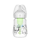 Dr. Brown's Anti-Colic Newborn Options+ PP Wide Neck 5oz/150ml Bottle, Jungle Elephant/Woodland Bunny, 1 Bottle, Level 1 Teat