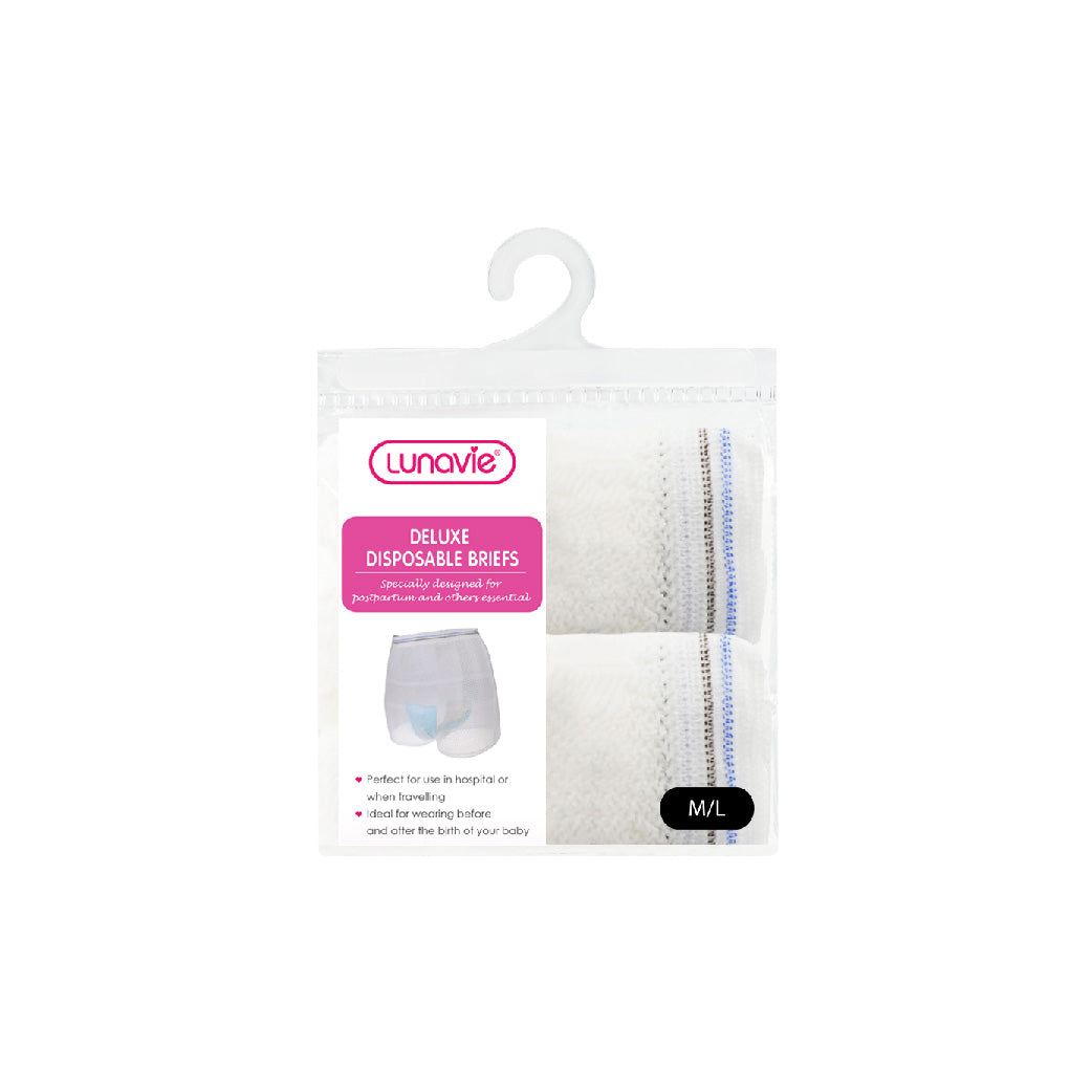 Lunavie Deluxe Disposable Briefs (2 Pcs)