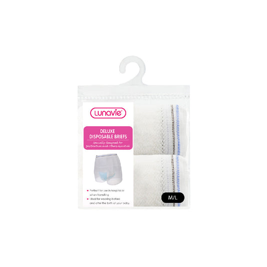 Lunavie Deluxe Disposable Briefs (2 Pcs)