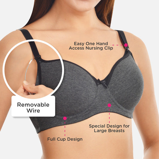 Lunavie Premium Convertible Moulded Nursing Bra