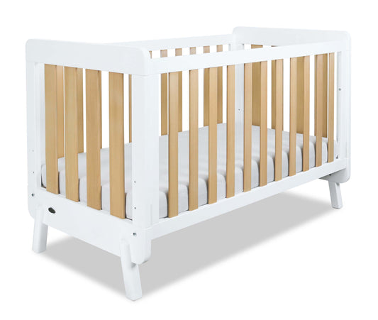 Comfy Baby Cot Bed - Luca-White
