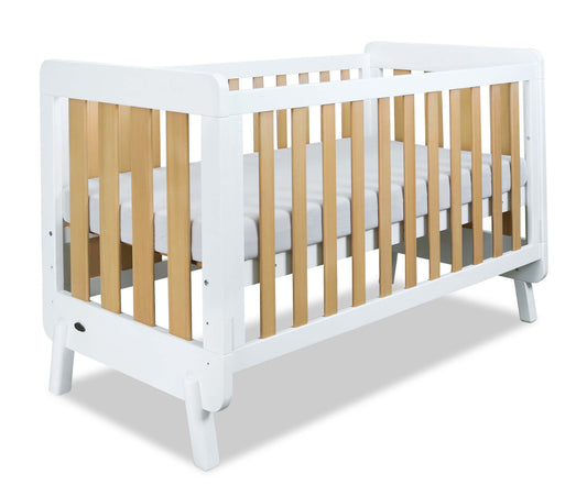 Comfy Baby Cot Bed - Luca-White