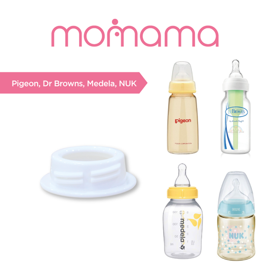 Momama Mm0006 Narrow Neck Bottle Adapter “ Pigeon, Dr Brown, Medela & Simba