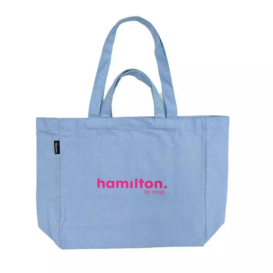 Hamilton Tote Bag - Blue/Beige/Black/Yellow/Pink