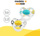 Medela Baby Original Pacifier | [ 0-6 Months, 6-18 Months ] [ 2Pcs / Pack ]