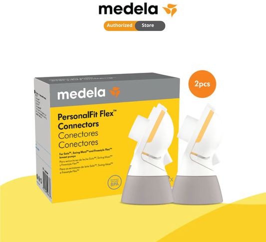 Medela Personalfit Flex Connector Breast Pump Parts With Overflow Protection (2Pcs/Pack)
