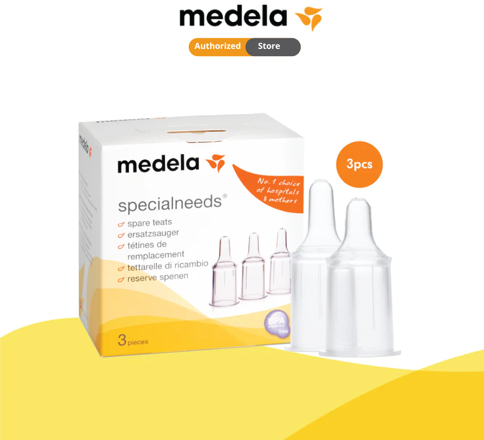 Medela Spare Teats For Special Needs Feeder (3 Pcs/Box)