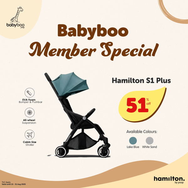 Hamilton S1 Plus Stroller | Magicfold™