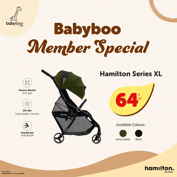 Hamilton Xl Stroller | Magicfold™