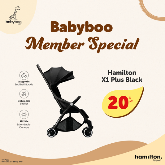 Hamilton X1 Plus Stroller | Magicfold™