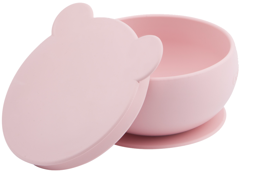 Minikoioi Bowly Suction Base Bowl With Lid